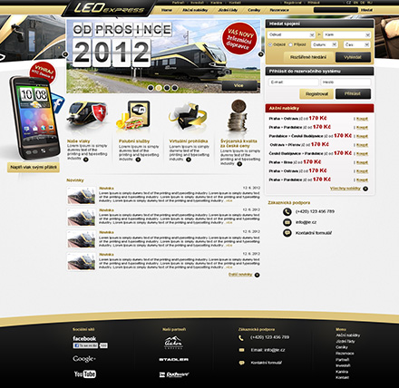 Tvorba webu Leo express