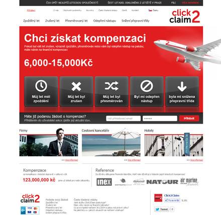 Tvorba webu click2claim