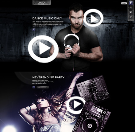 Tvorba webu DJ Gonzalez