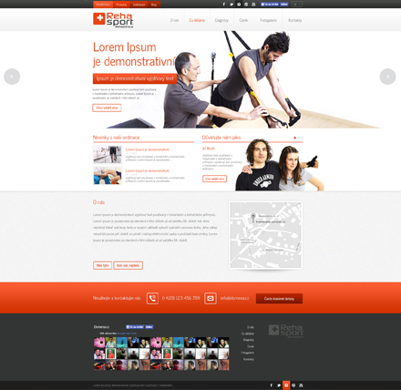 Tvorba webu RehaSport