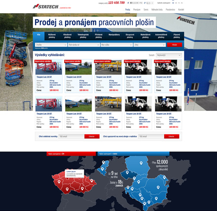 Tvorba webu Statech