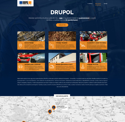 Tvorba webu Drupol