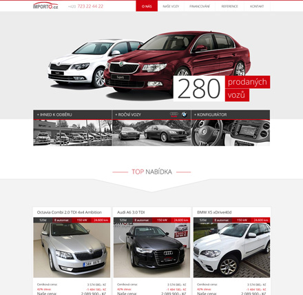 Tvorba webu Importo